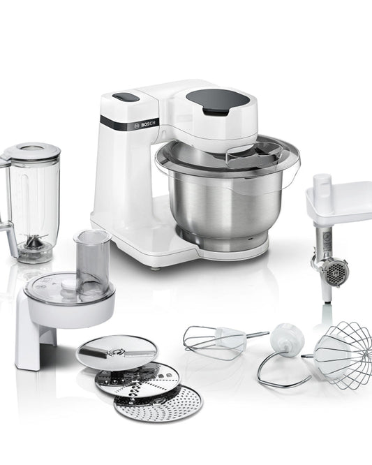 Bosch Kitchen Machine 700W, Large 3.8 ltr.  4 speed- 1 year Manufacturer Warranty, Made in Slovenia, MUMS2EW30G