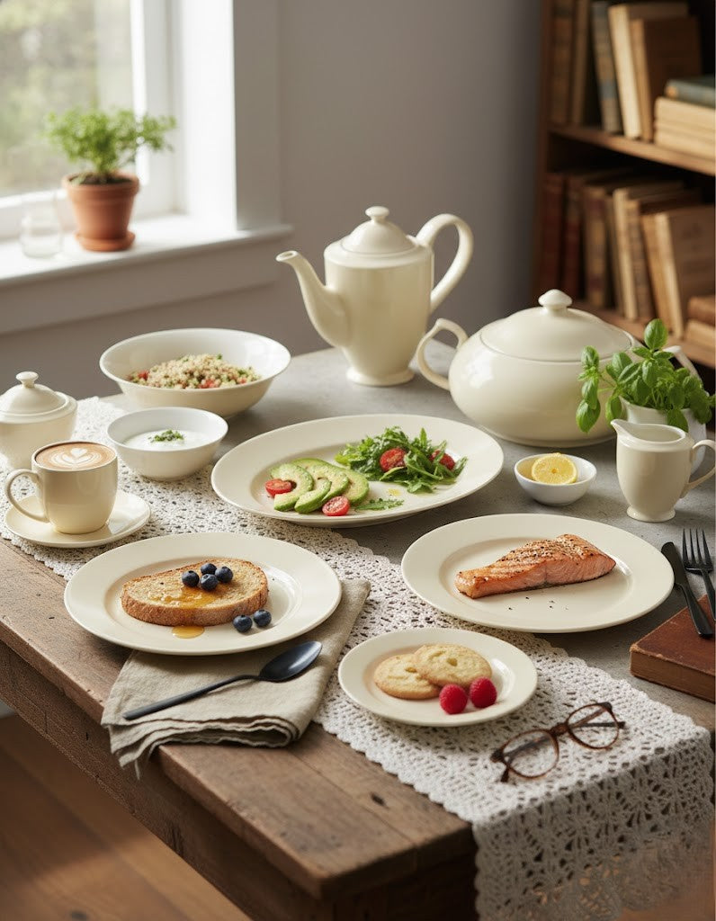 Maison Pastel Dinner Plate Ivory