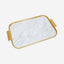 Kaymet S20 Tray Light Grey Marble/Gold