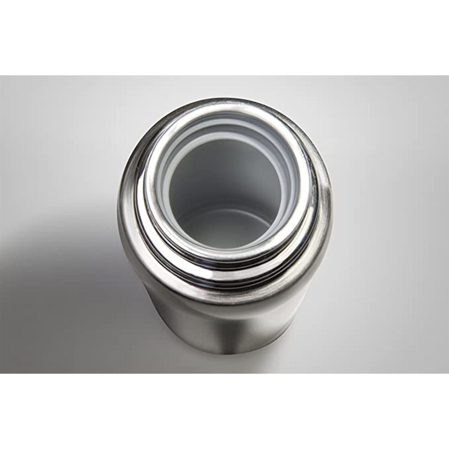 Zojirushi الفولاذ المقاوم للصدأ زجاجة القدح الفضة