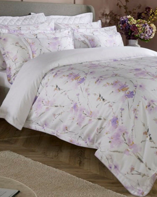 Christy "Mimosa" Duvet Cover Sets in Lilac
