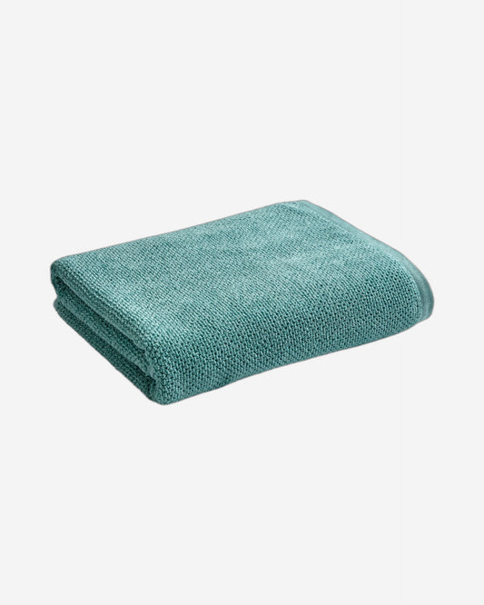 Christy "Brixton" Bath Towels Collection in Mineral Green