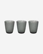 Tognana Davor - Set 3 Glasses  - Glass    Grigio