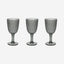 Tognana Goblets Set 3Pc Gray