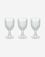Tognana Savoia-Set 3 Glasses Cc320  Glass  Trasparent