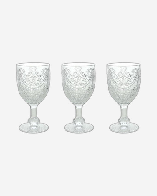 Tognana Glasses Set 3Pc Transparent