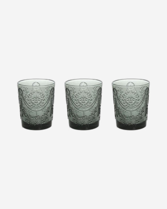 Tognana Savoia-Set 3 Glasses Cc320  Glass    Grigio