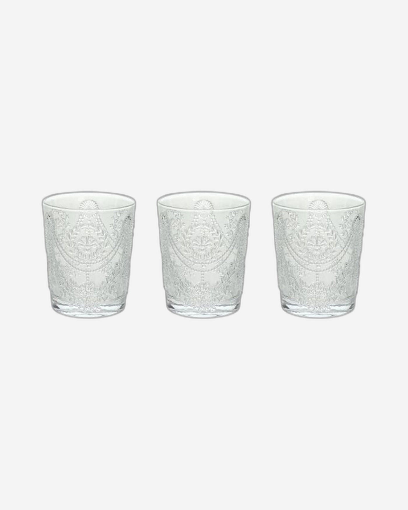 Tognana Glasses Set 3Pc Transparent