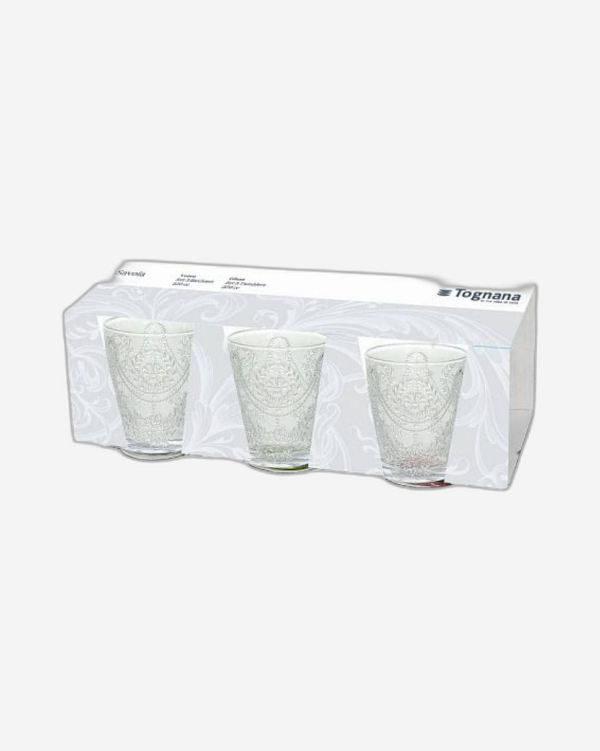 Tognana Glasses Set 3Pc Transparent