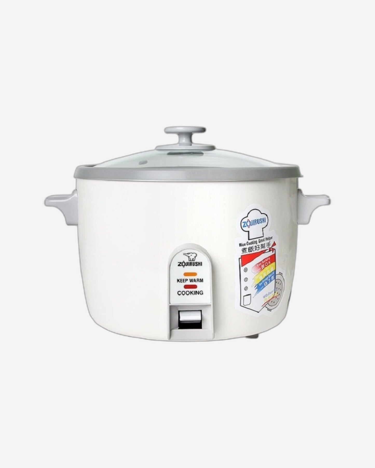 Zojirushi 1.8L White Electronic Rice Cooker And Warmer