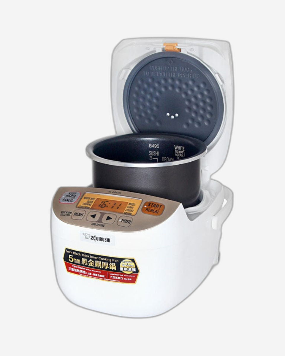 Zojirushi 0.5L Stainless Electronic Rice Cooker And Warmer