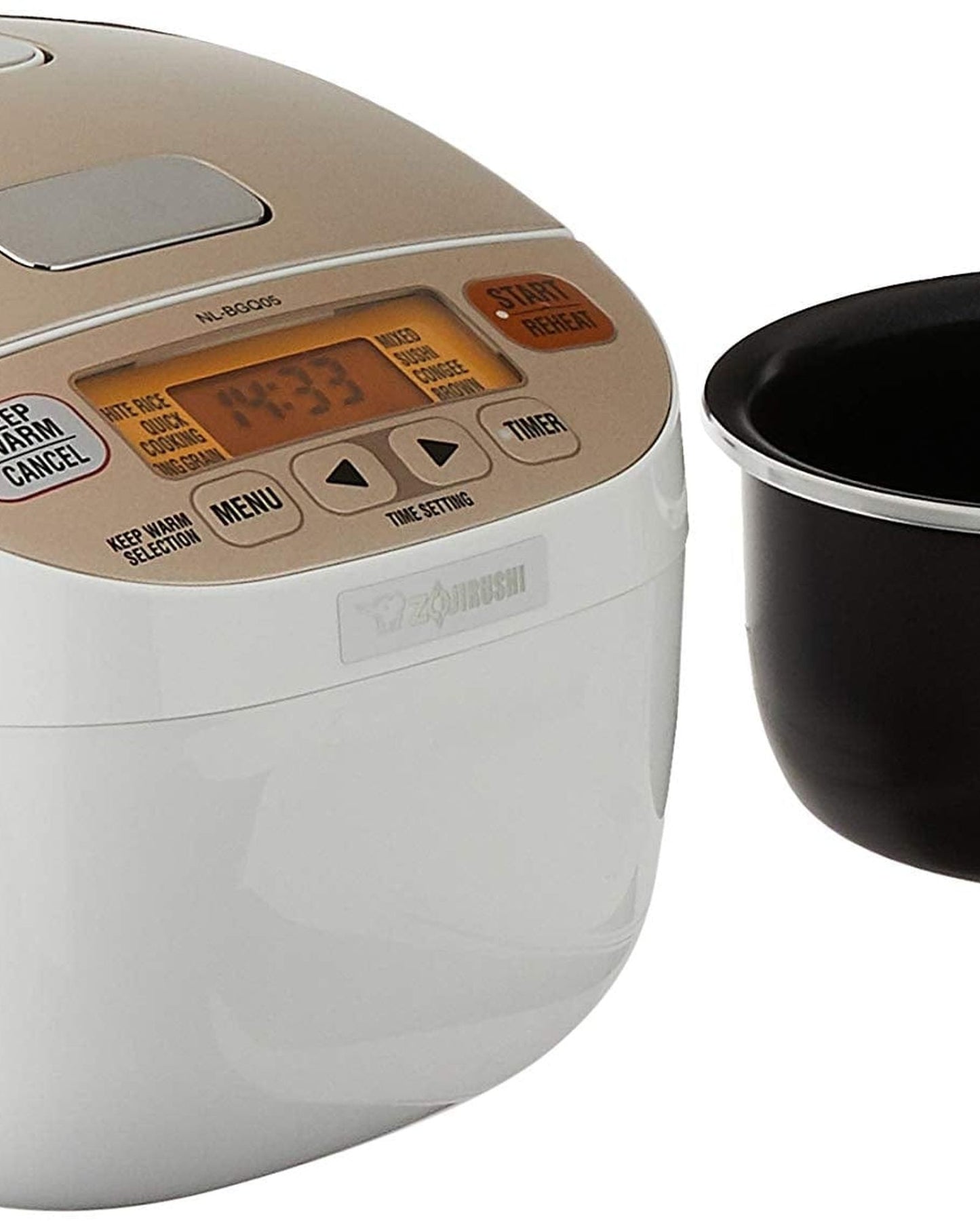 Zojirushi 0.5L Stainless Electronic Rice Cooker And Warmer