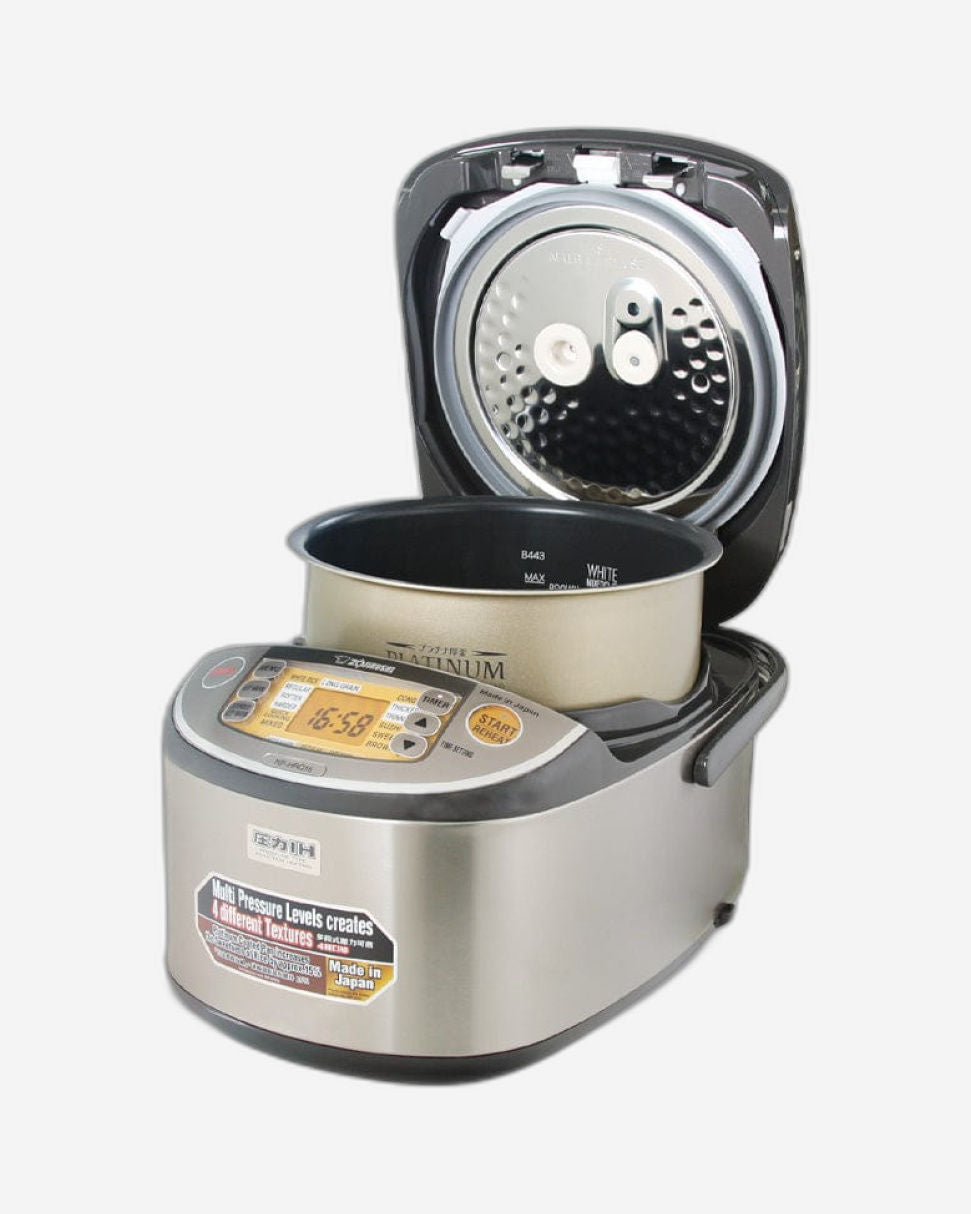 Zojirushi 1.8L - Stainless Brown Electronic Rice Cooker/ Warmer