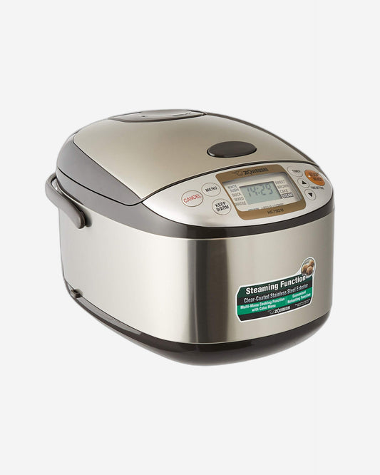 Electronic Rice cooker  warmer 1.8 Liter, Stainless brown