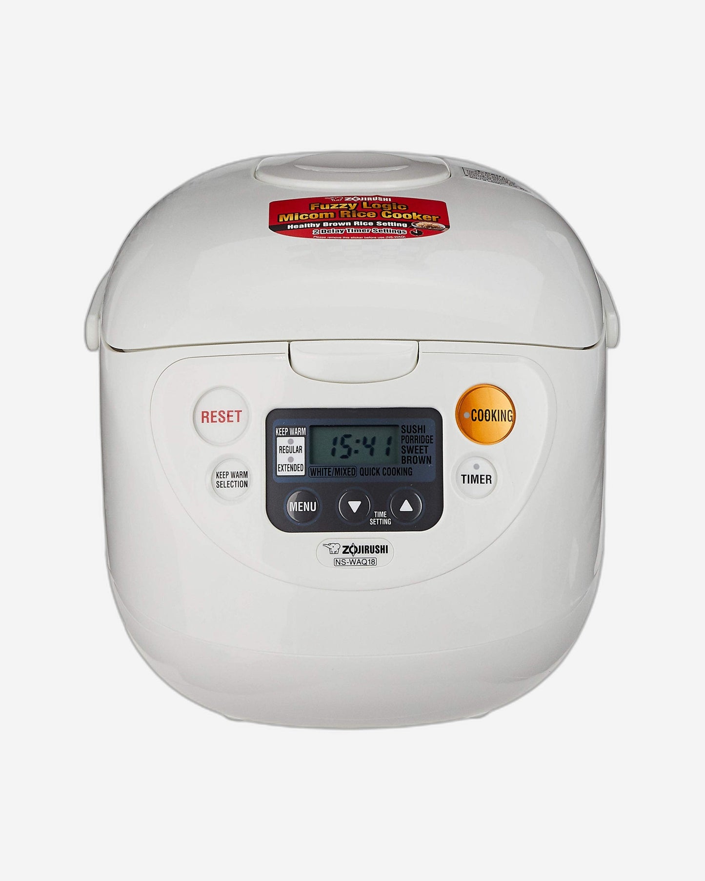Rice Cooker 1.8L Cool White