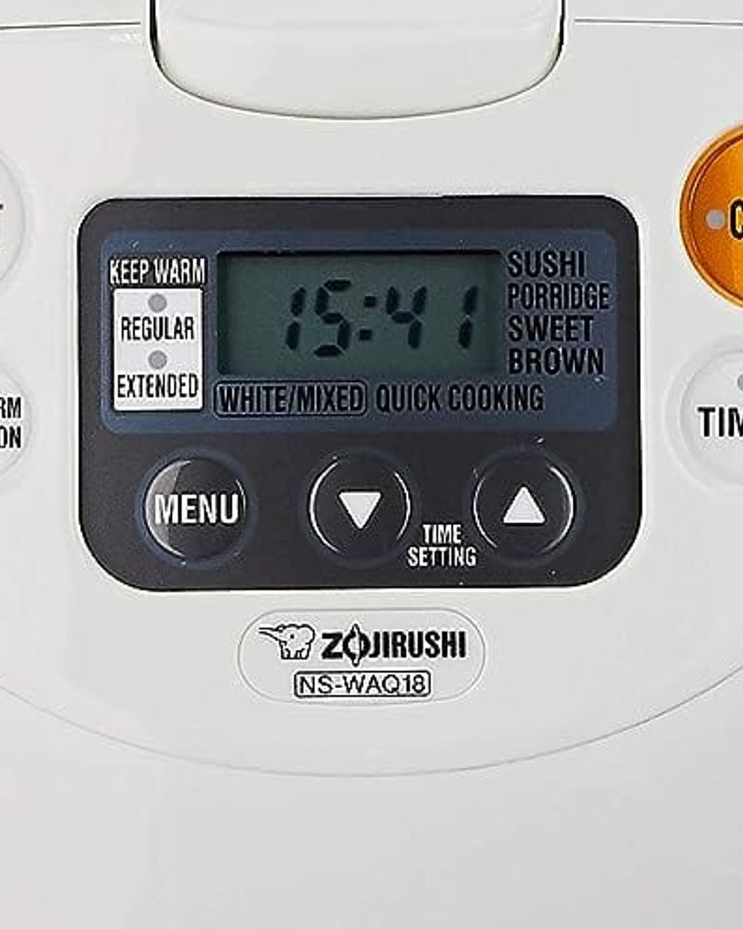 Rice Cooker 1.8L Cool White