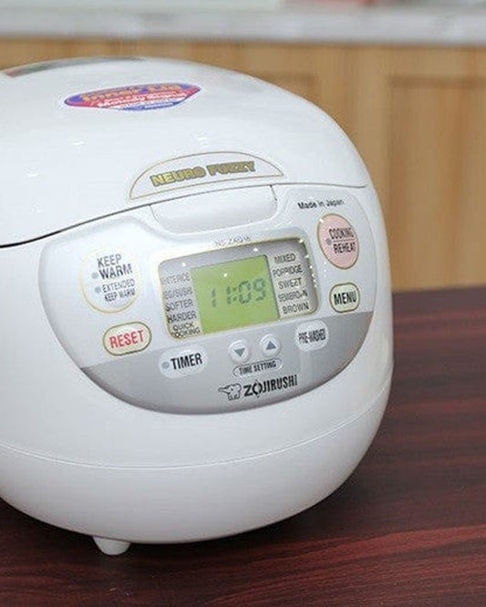 Zojirushi Electronic Rice Cooker/ Warmer 1.8 Ltr- Premium White