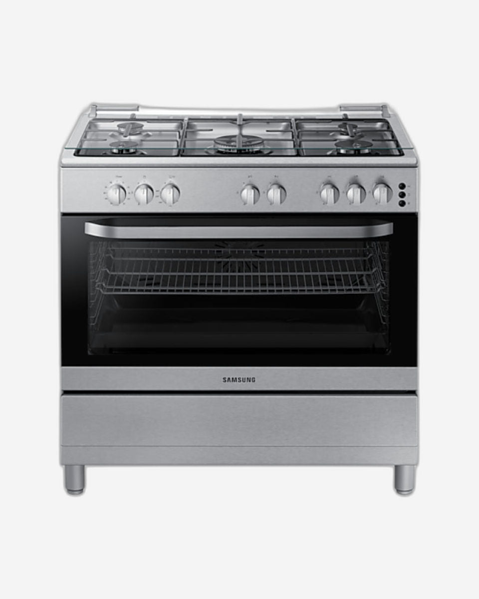 Samsung Cooker 90CM Enamelled, Silver, NX36BG48531SSG-R 