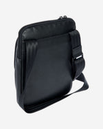 Porsche Design Roadster Leather Shoulder Bag Small Black