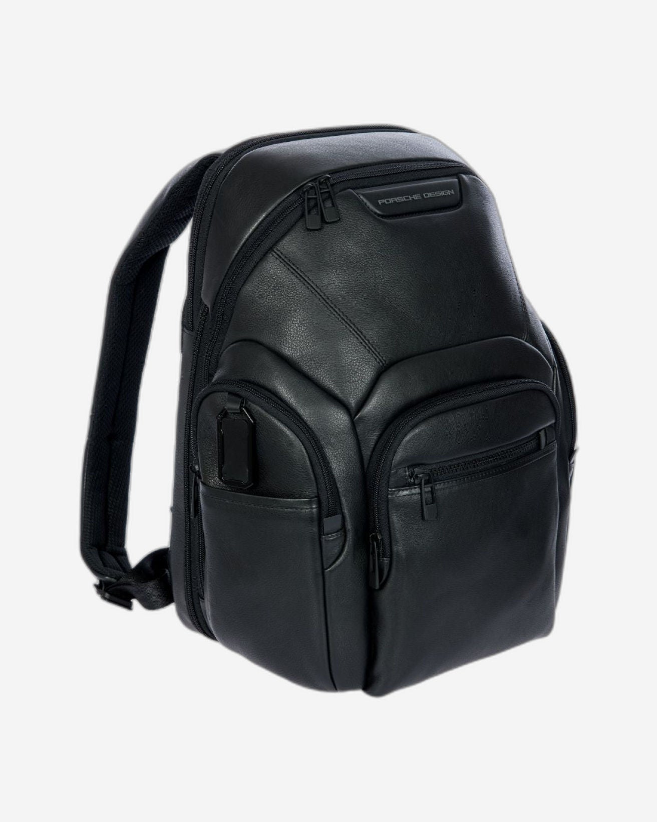 Porsche Design Roadster Leather Backpack Medium  Black