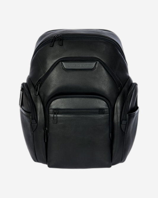 Porsche Design Roadster Leather Backpack Large Black