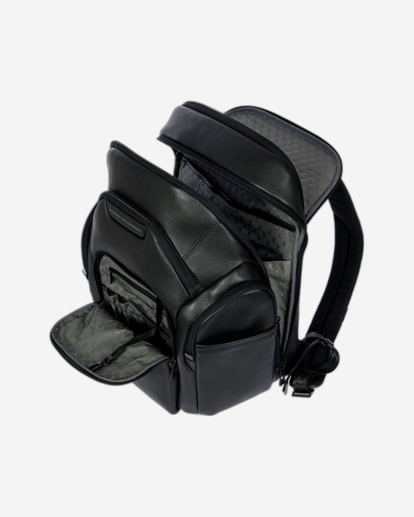 Porsche Design Roadster Leather Backpack Large Black