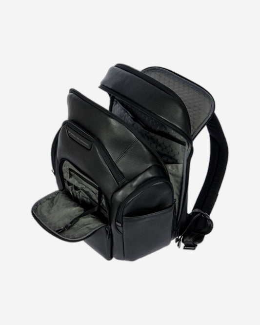Porsche Design Roadster Leather Backpack Large Black