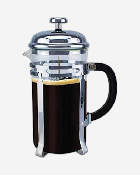 Cuisine Art Coffee Maker - French Press | Premium Glass Carafe | Stainless Steel Filter | Durable Coffee Brewer