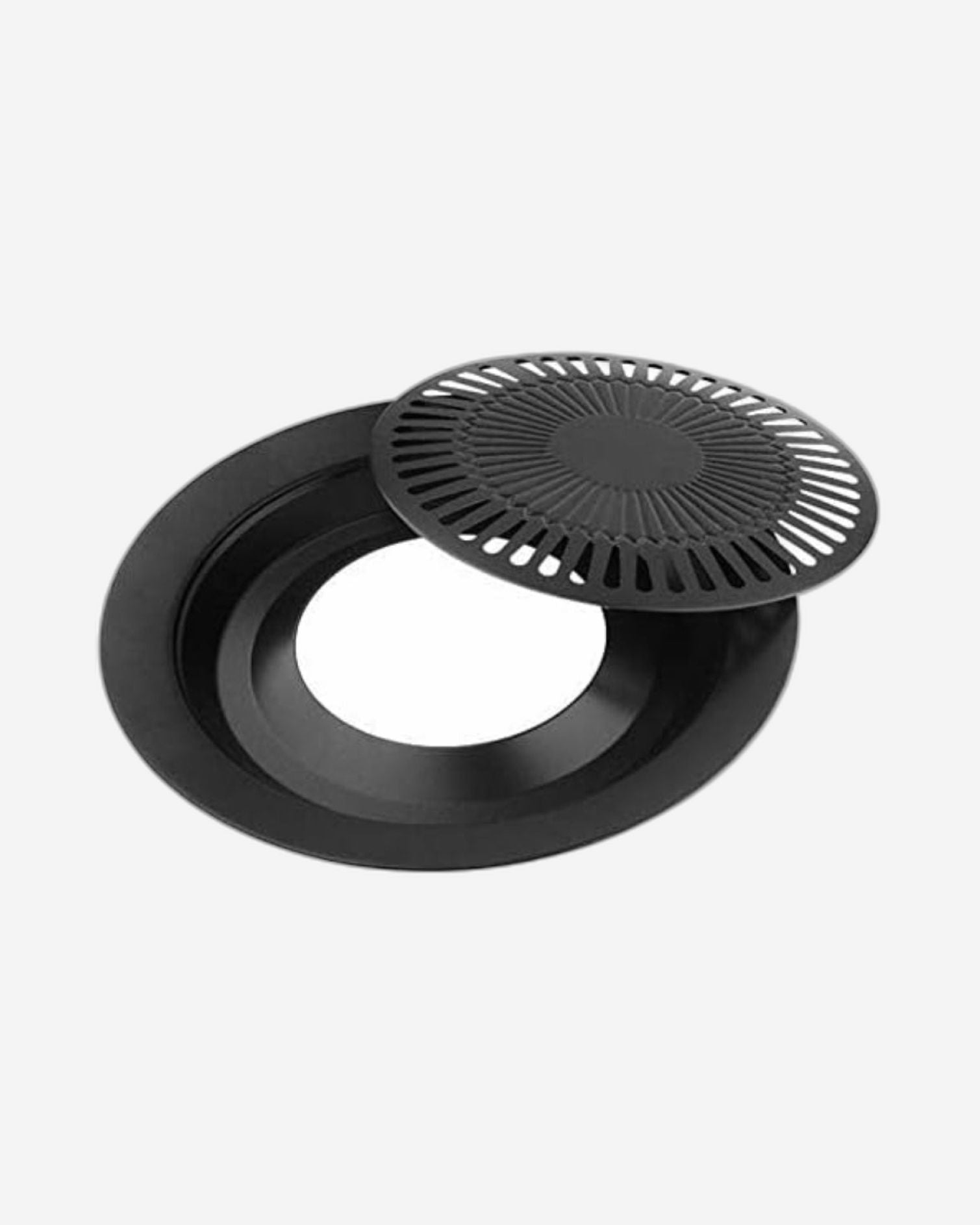 Cuisine Art Smokeless Stove Top Grill 2 Piece Set | Non-Stick BBQ Grill & Drip Tray | Indoor Cooking Essentials