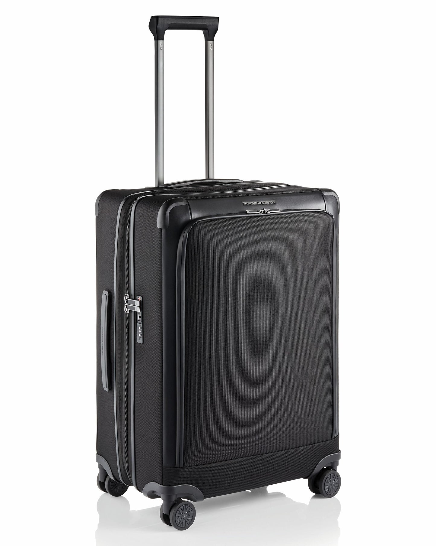 Porsche Design Roadster Premium Nylon Expandable 4 Double Wheel Luggage Trolley