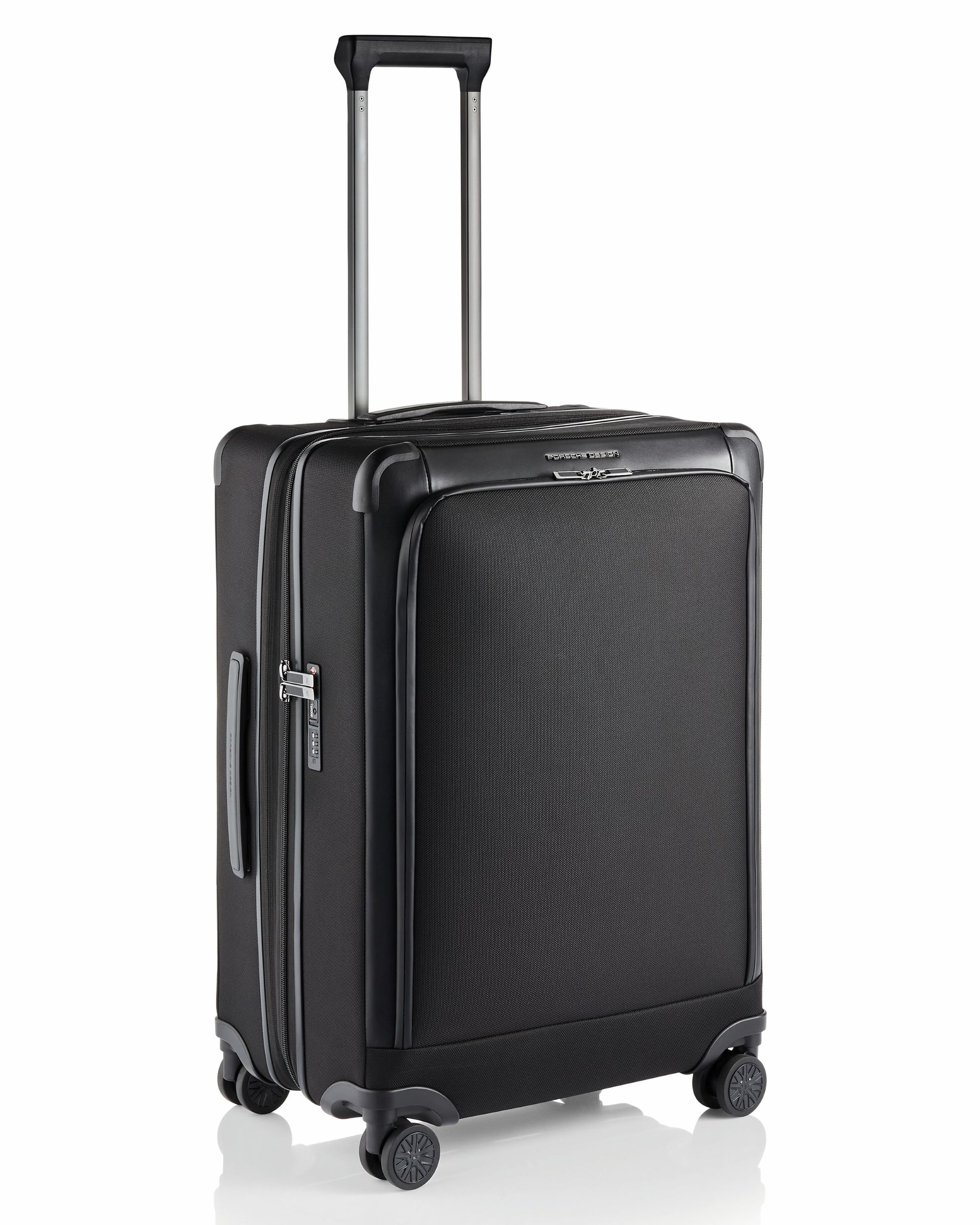 Porsche Design Roadster Premium Nylon Expandable 4 Double Wheel Luggage Trolley