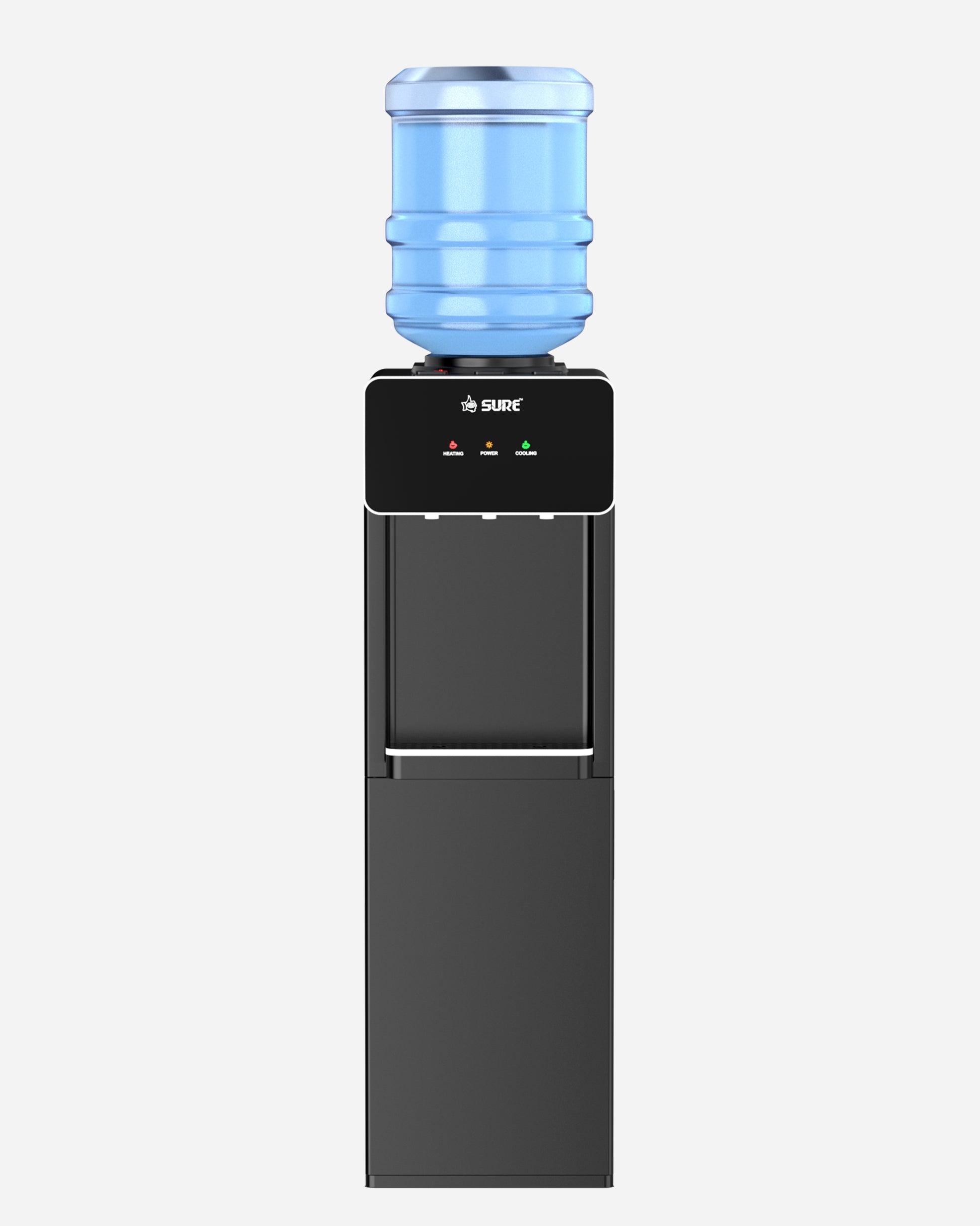 SURE 3 TAP TOP LOADING SS CABINET