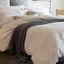 Christy Organic Cotton Retreat Duvet Covers White