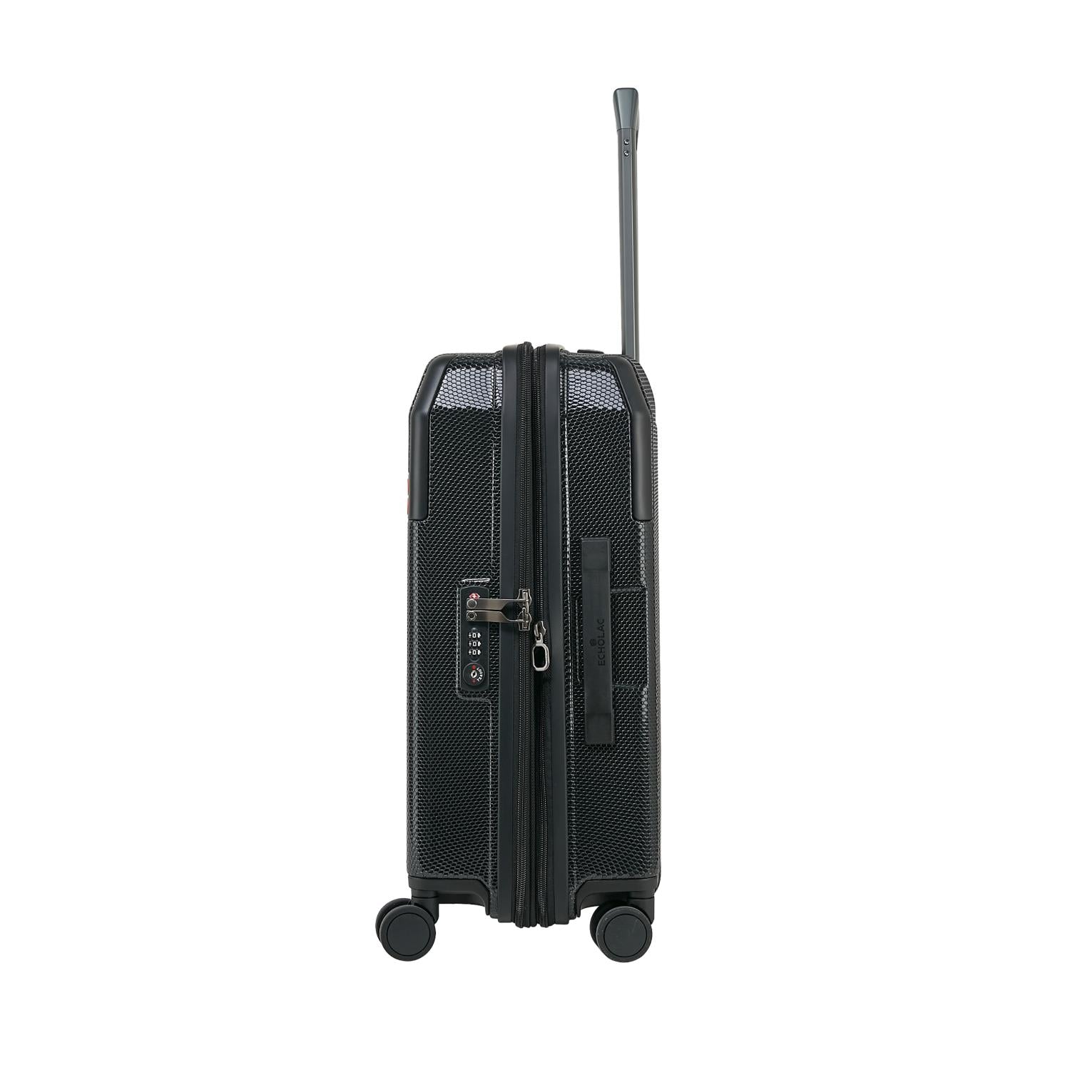 Echolac Logic Harcdcase 4 Double Wheel Expandable Set Of 3 luggage Trolley 53+64+74cm