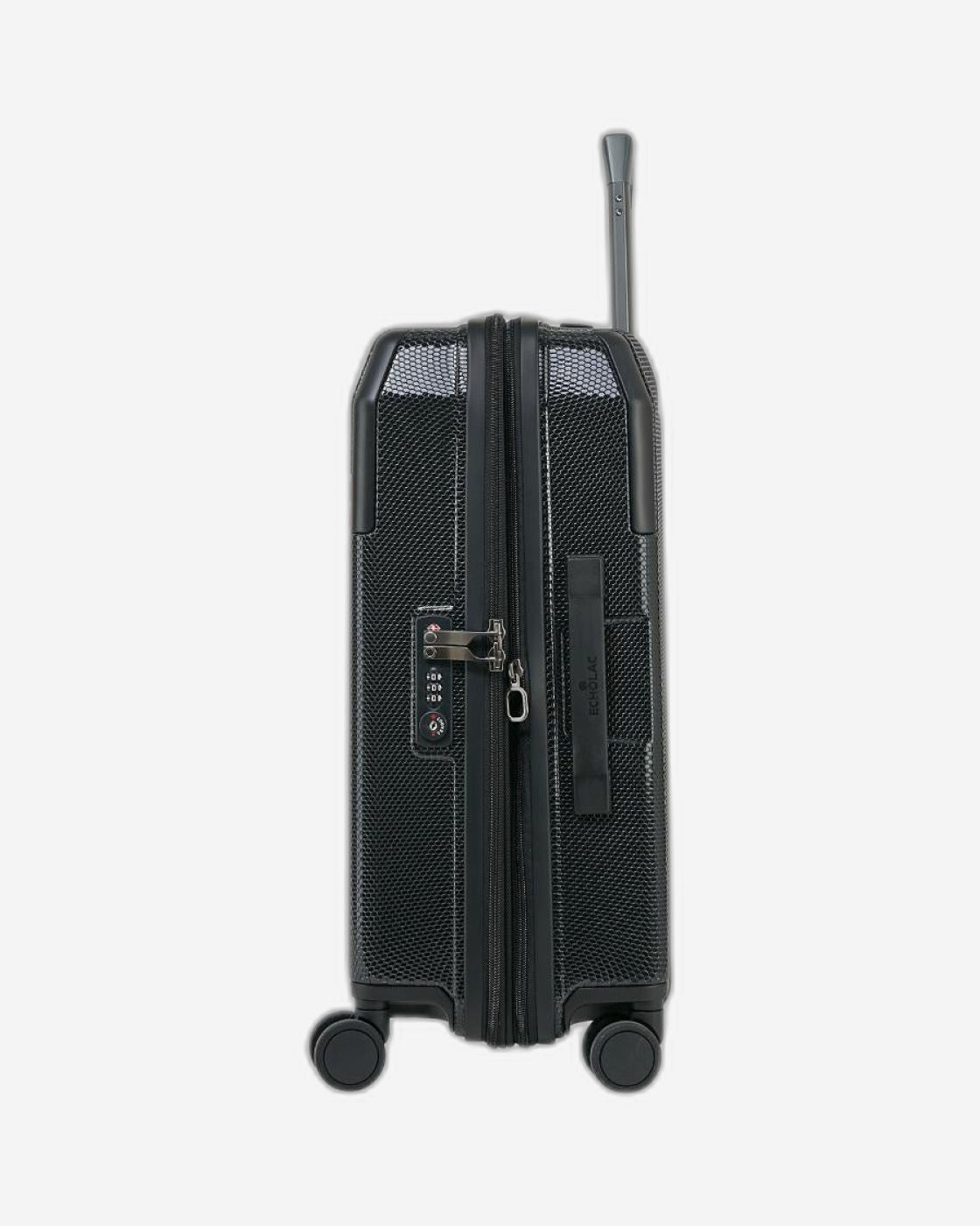 Echolac Logic Harcdcase 4 Double Wheel Expandable Set Of 3 luggage Trolley 53+64+74cm