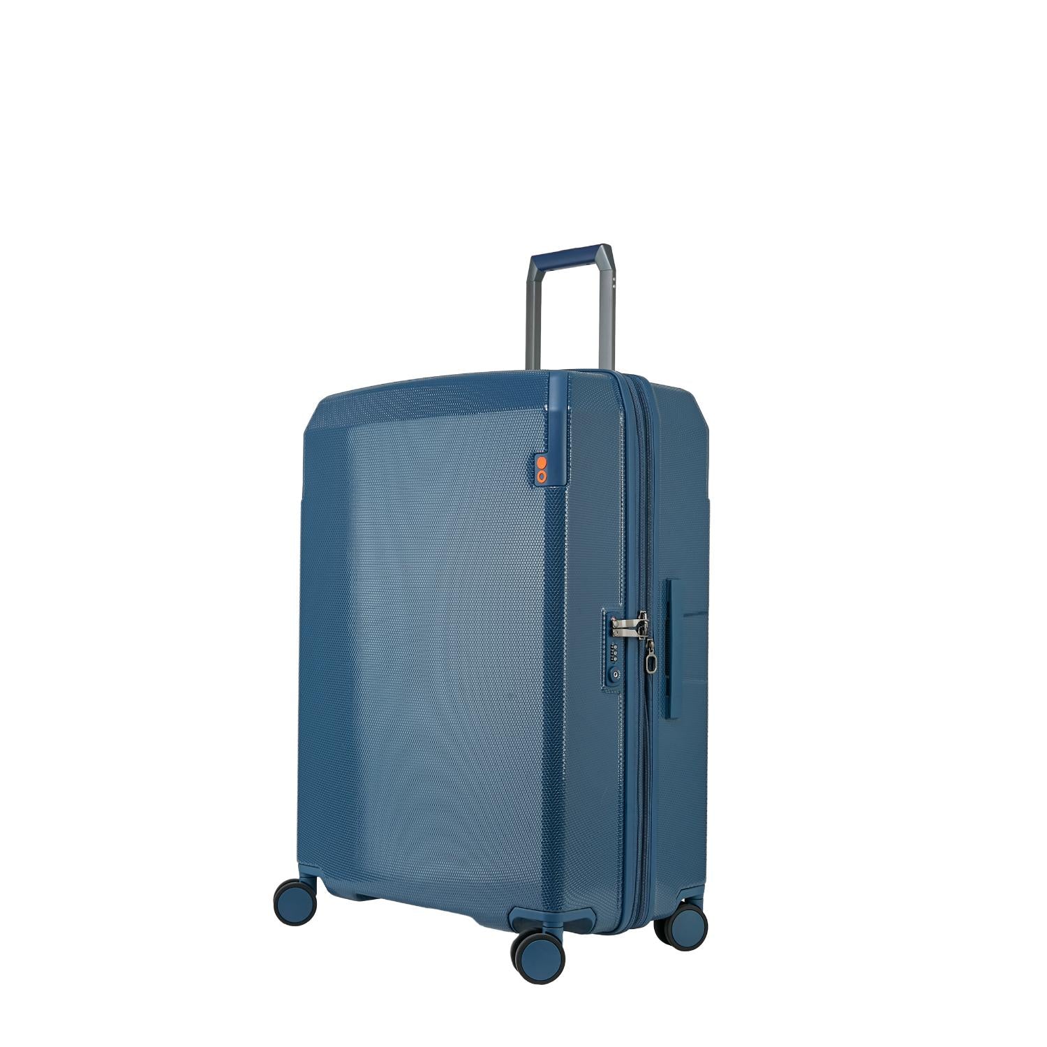 Echolac Logic Harcdcase 4 Double Wheel Expandable Set Of 3 luggage Trolley 53+64+74cm