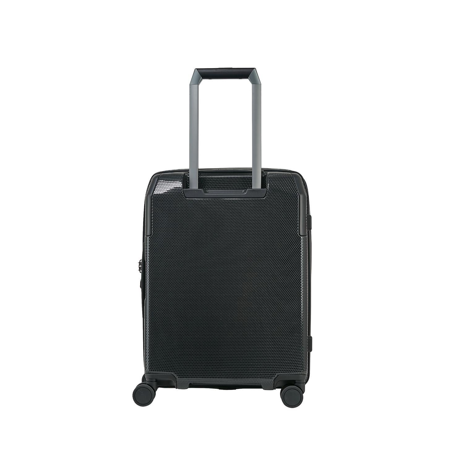 Echolac Logic Harcdcase 4 Double Wheel Expandable Set Of 3 luggage Trolley 53+64+74cm