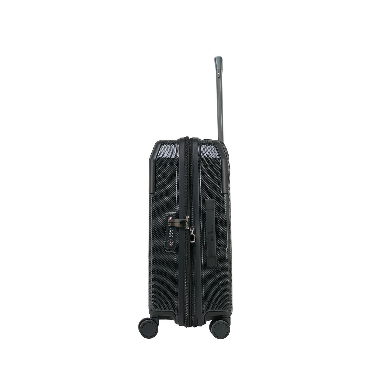 Echolac Logic Harcdcase 4 Double Wheel Expandable Set Of 3 luggage Trolley 53+64+74cm