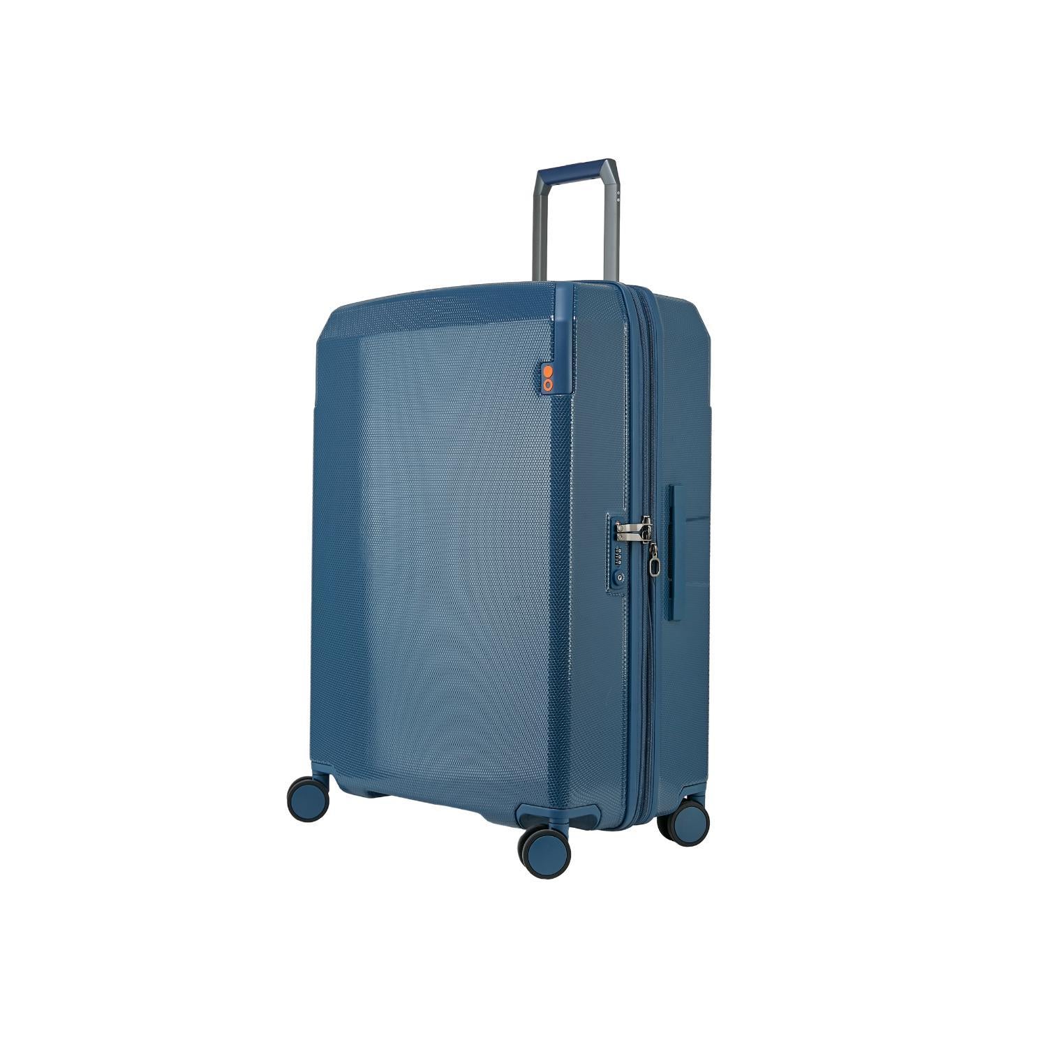 Echolac Logic Harcdcase 4 Double Wheel Expandable Set Of 3 luggage Trolley 53+64+74cm