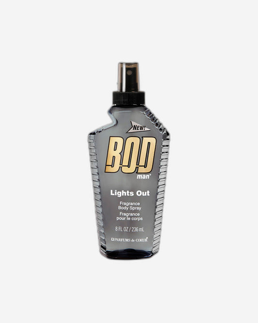Body Fantasies Bod Man Lights Out Body Spray 236ml