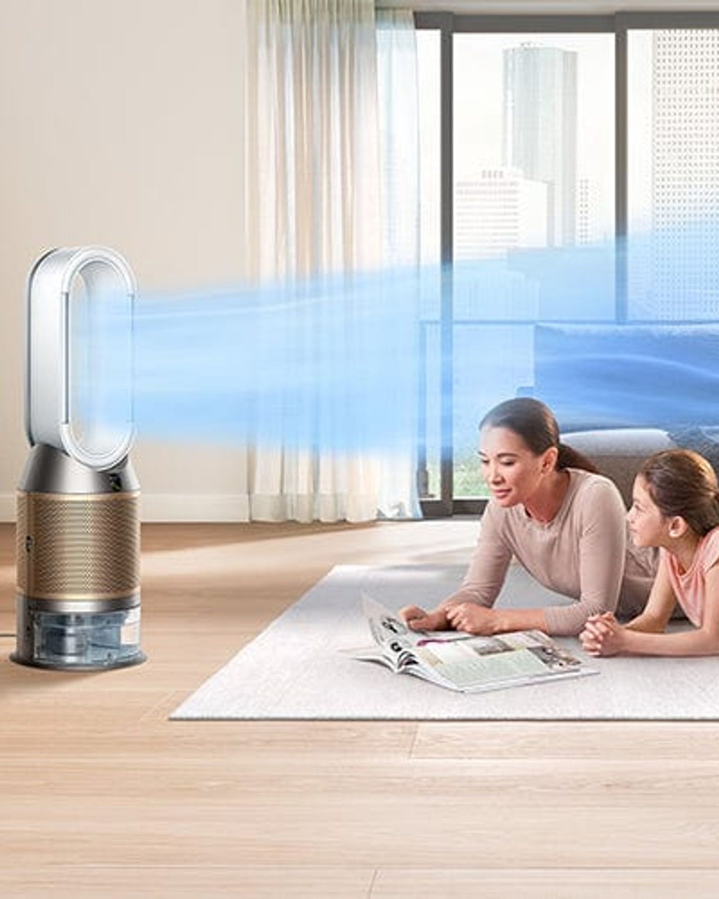Dyson Purifying Humidifying Fan with HEPA H13 Filtration Air Purifier