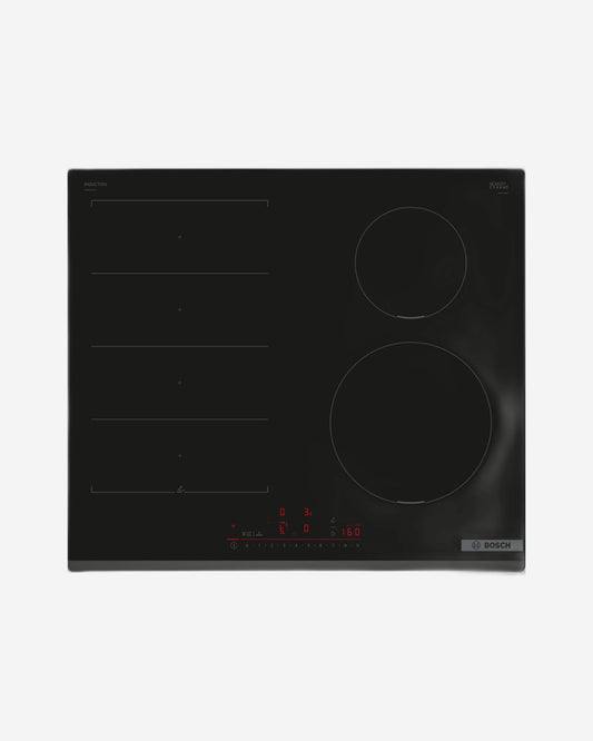 Bosch, 60 cm, Induction Hob, FlexInduction • PerfectFry Plus • Smart Hood, – PIX631HC1E Black