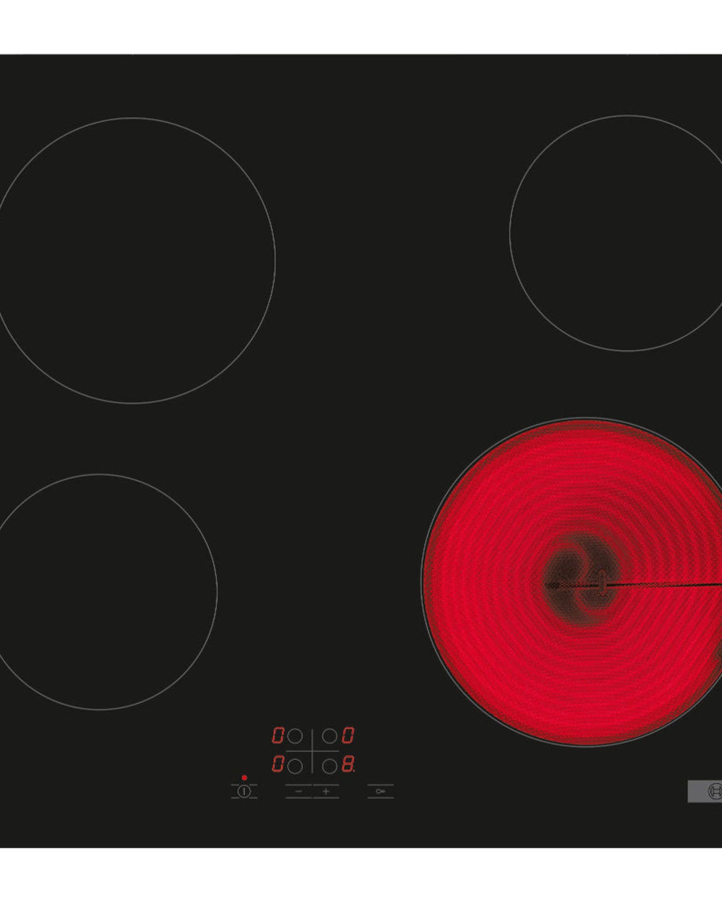 Bosch Series 4 Electric Hob 60 cm Black