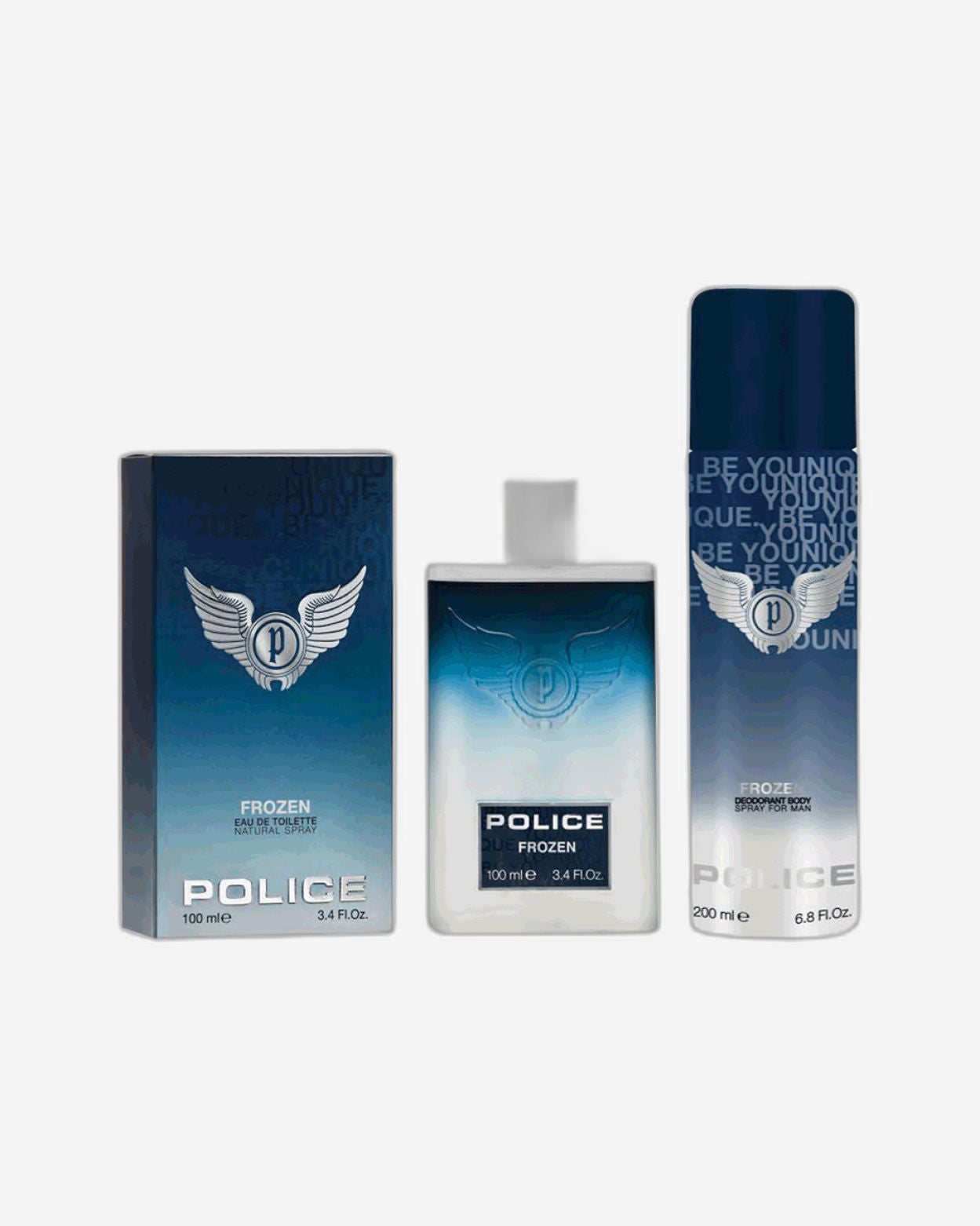 Police Frozen EDT 100ml + Deodorant Spray 200ml