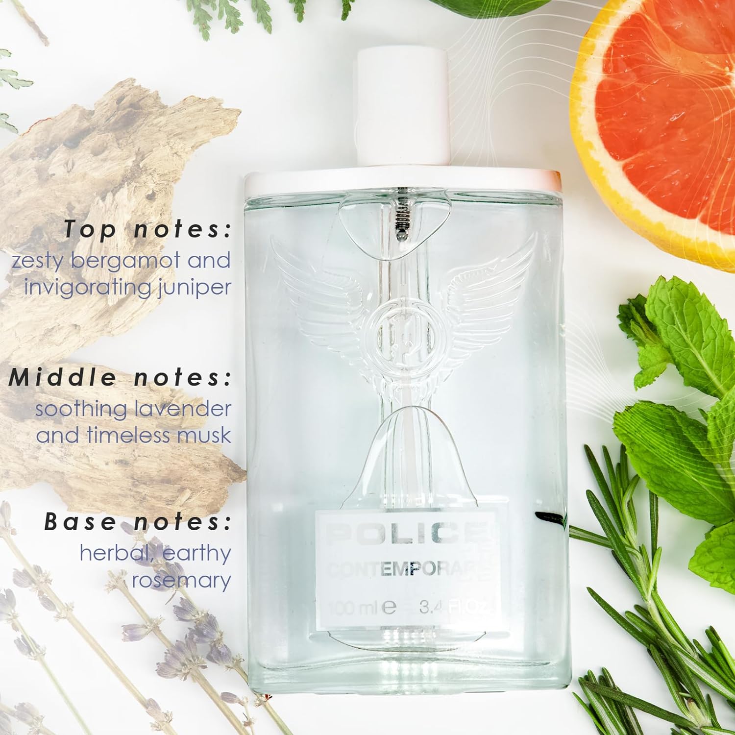 Police Contemporary EDT 100ml + Body Spray Deodorant 200ml