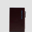 Piquadro Blue Square Pop-Up Card Holder Wallet Mahogany