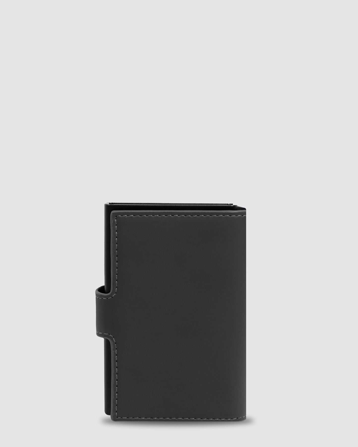 Piquadro Metal Credit Card Holder Black