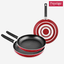 Prestige Classique Fry Pan 30cm Non-Stick Red