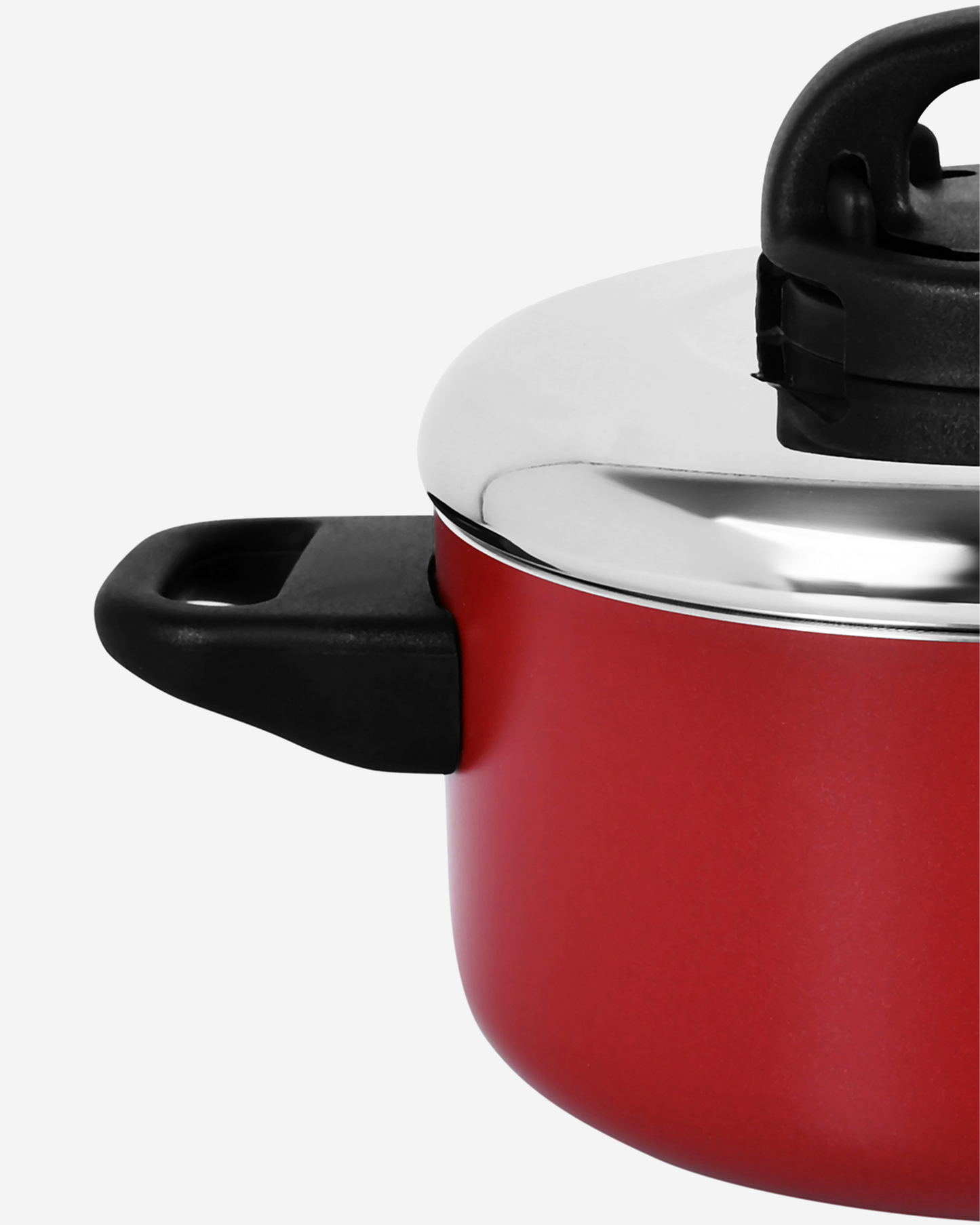 Prestige Classique Casserole 28cm Non-Stick Red SS Lid
