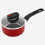 Prestige Safecook Saucepan 20cm Black Glass Lid